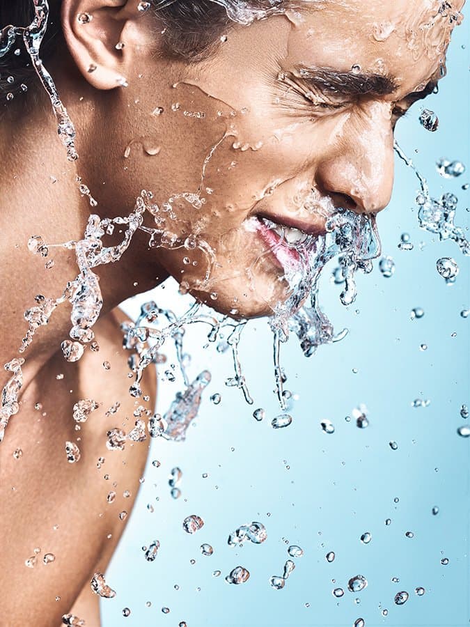 Male Editorial – Splash Portrait Editorial, Fotografie Jan Kocovski