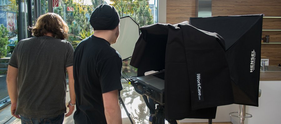 Making of Fotoproduktion