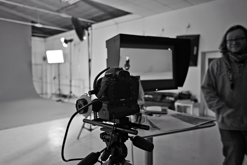 Arbeitsnachweis Fotoproduktion - making of