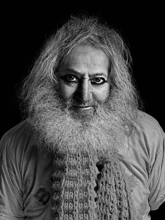 Portrait Max Weinberg - schwarz weiss portrait frankfurt-raw