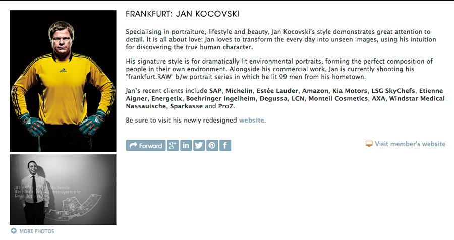 Portrait und People spotlight