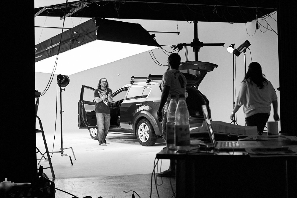 Auto Fotografie im Studio